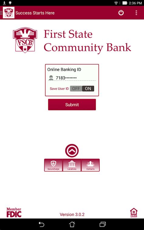 fscb bank login online account